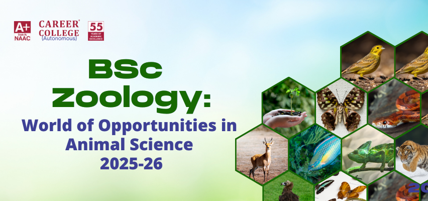 BSc Zoology World of Opportunities in Animal Science 2024–25